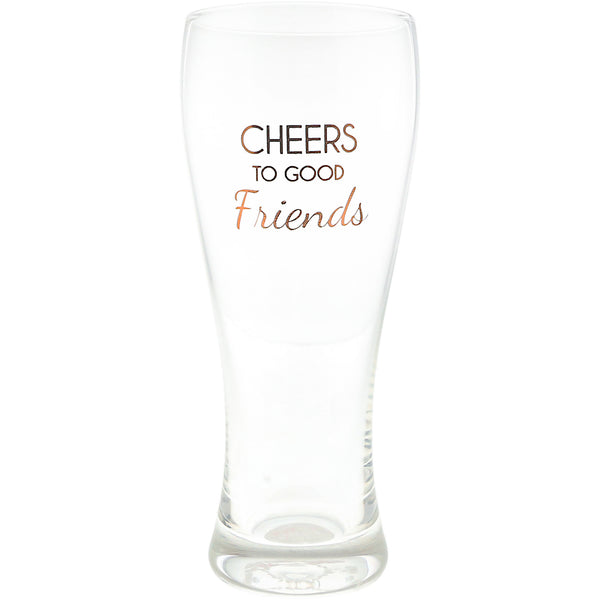pavilion gift company Good Friends 15 oz Pilsner Glass