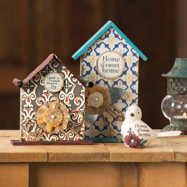 Pavilion Gift Company Good Friends 6.5" Birdhouse Plaque