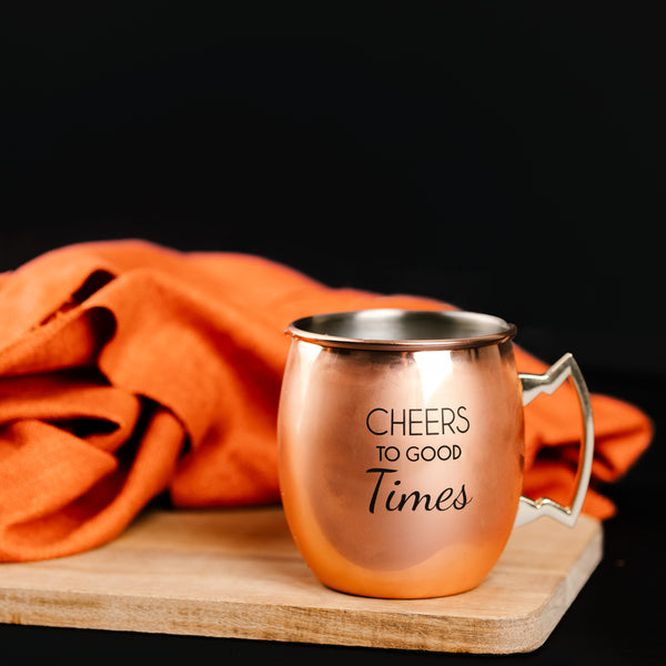 Pavilion Gift Company Good Times 20 Oz Stainless Steel Moscow Mule