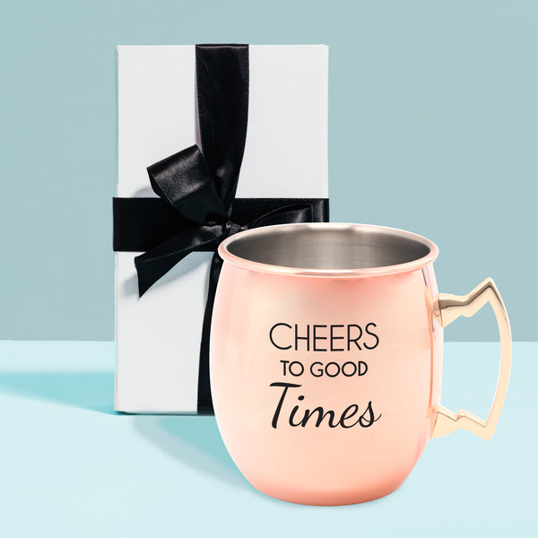 Pavilion Gift Company Good Times 20 Oz Stainless Steel Moscow Mule