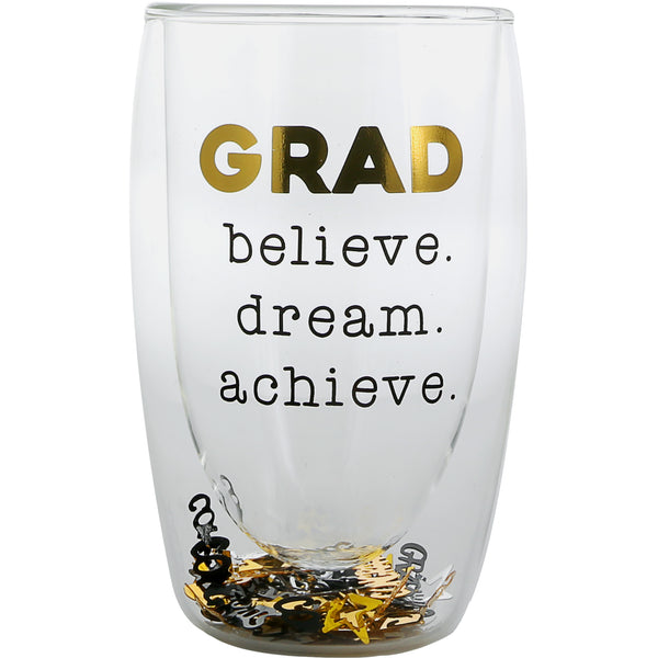 pavilion gift company Grad 14 oz Double-Walled Glass