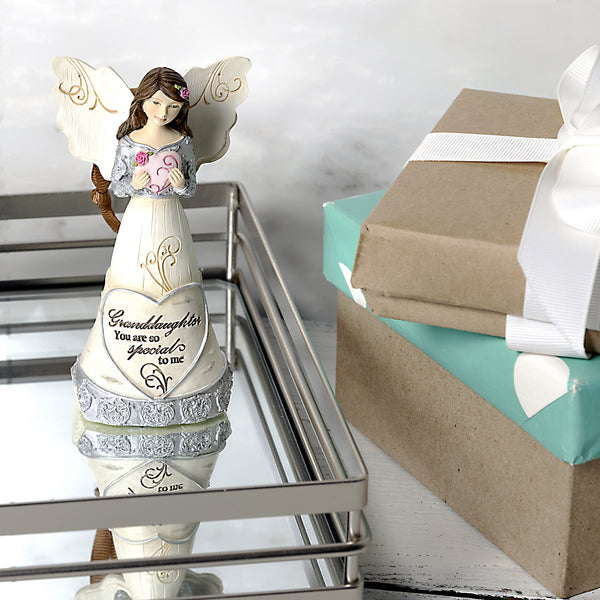 Pavilion Gift Company Granddaughter 4.5" Angel Ornament
