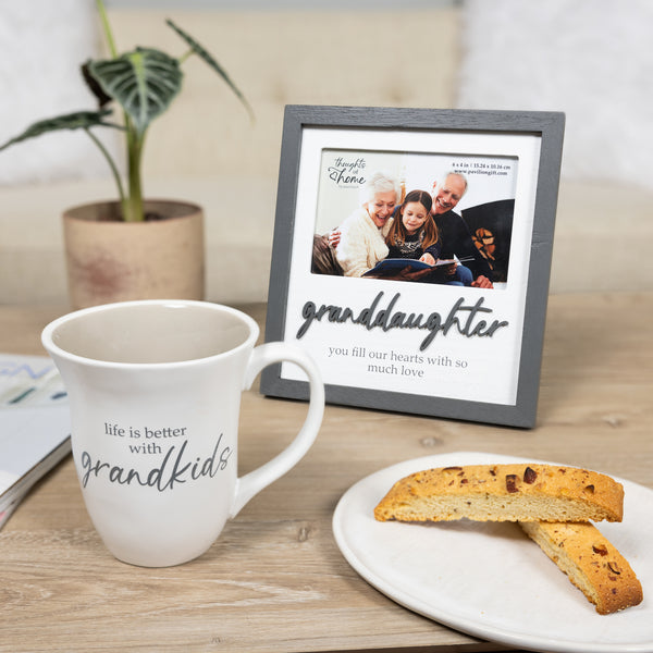 Pavilion Gift Company Granddaughter 7.75" X 8.25" Frame (Holds A 6" X 4" Photo)