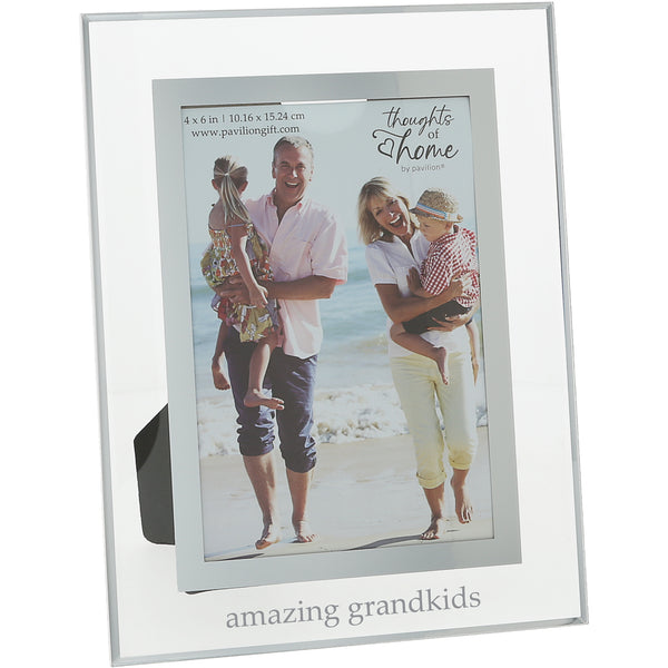 pavilion gift company Grandkids 6.25" x 8.25" Frame (Holds a 4" x 6" Photo)