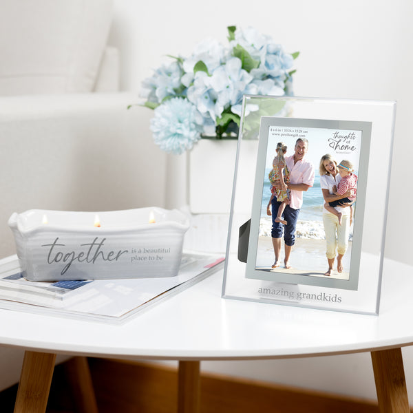 Pavilion Gift Company Grandkids 6.25" X 8.25" Frame (Holds A 4" X 6" Photo)