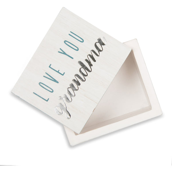 Pavilion Gift Company Grandma 2.25" X 1.2" X 1.5" MDF Trinket Box