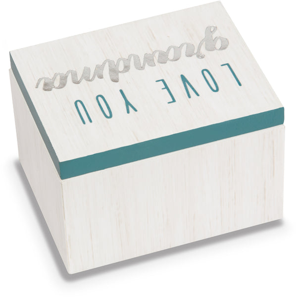 Pavilion Gift Company Grandma 2.25" X 1.2" X 1.5" MDF Trinket Box