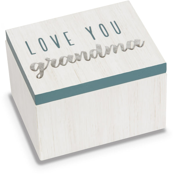 pavilion gift company Grandma 2.25" x 1.2" x 1.5" MDF Trinket Box