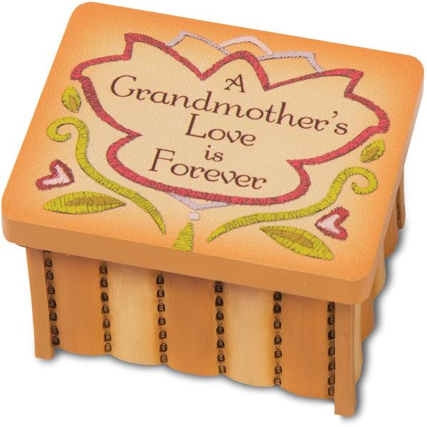 pavilion gift company Grandma 2.5"x2"x1.5" Keepsake Box
