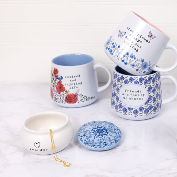 Pavilion Gift Company Grandma 3.5" Ceramic Keepsake Box
