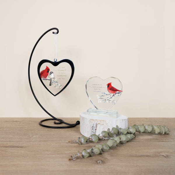 Pavilion Gift Company Grandma 4.75" Mirrored Glass Ornament
