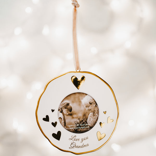 Pavilion Gift Company Grandma 4" Photo Frame Ornament
