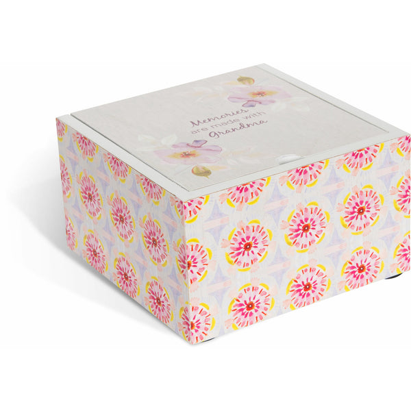 pavilion gift company Grandma 4" x 4" Sliding Keepsake Box