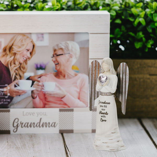 Pavilion Gift Company Grandma 5" Angel Holding Heart
