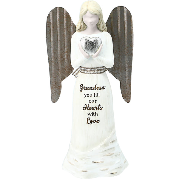 pavilion gift company Grandma 5" Angel Holding Heart