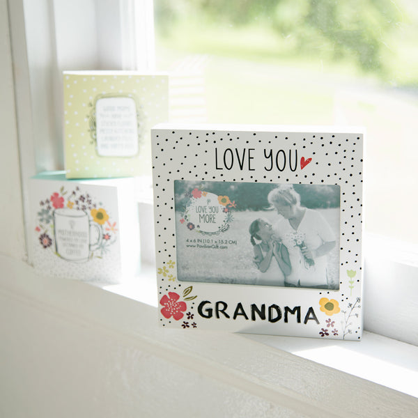 Pavilion Gift Company Grandma 7" Frame (Holds 6" X 4" Photo)