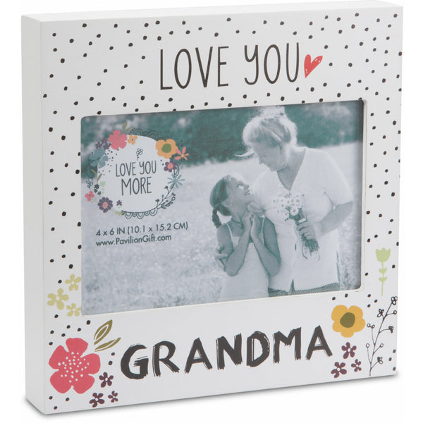 pavilion gift company Grandma 7" Frame (Holds 6" x 4" Photo)