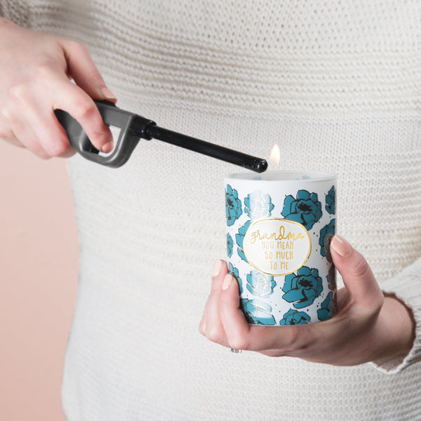 Pavilion Gift Company Grandma 7 Oz 100% Soy Wax Candle Scent: Fresh Cotton