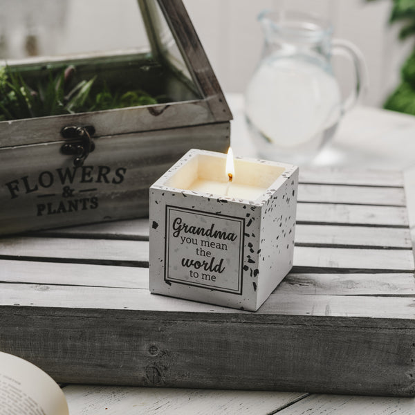 Pavilion Gift Company Grandma 8 Oz - 100% Soy Wax Candle Scent: Tranquility