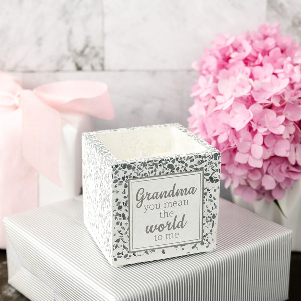 Pavilion Gift Company Grandma 8 Oz - 100% Soy Wax Candle Scent: Tranquility
