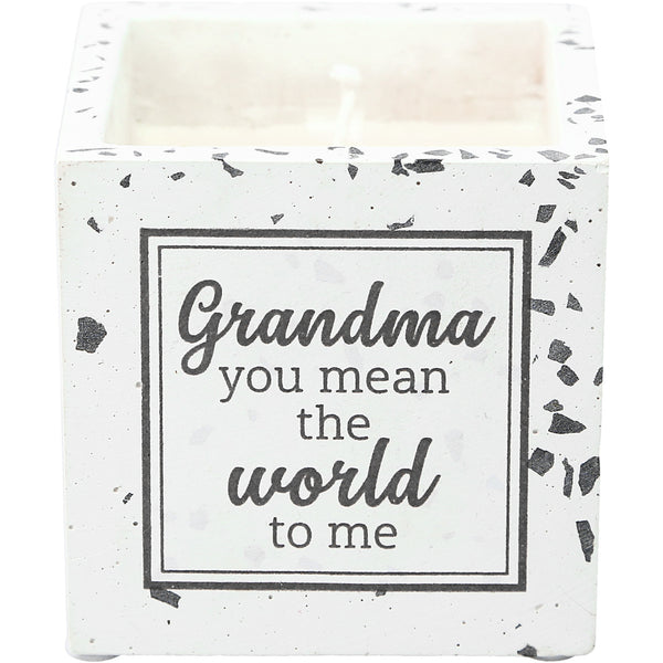 pavilion gift company Grandma 8 oz - 100% Soy Wax Candle Scent: Tranquility