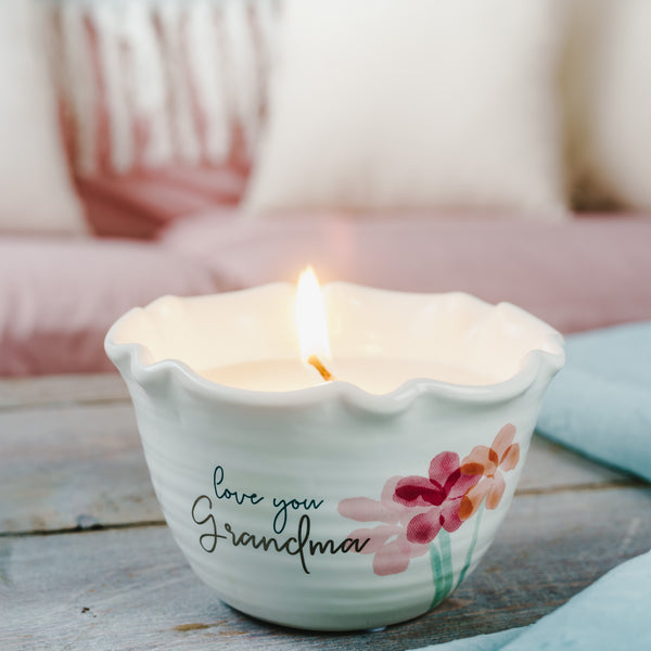 Pavilion Gift Company Grandma 9 Oz - 100% Soy Wax Candle Scent: Tranquility