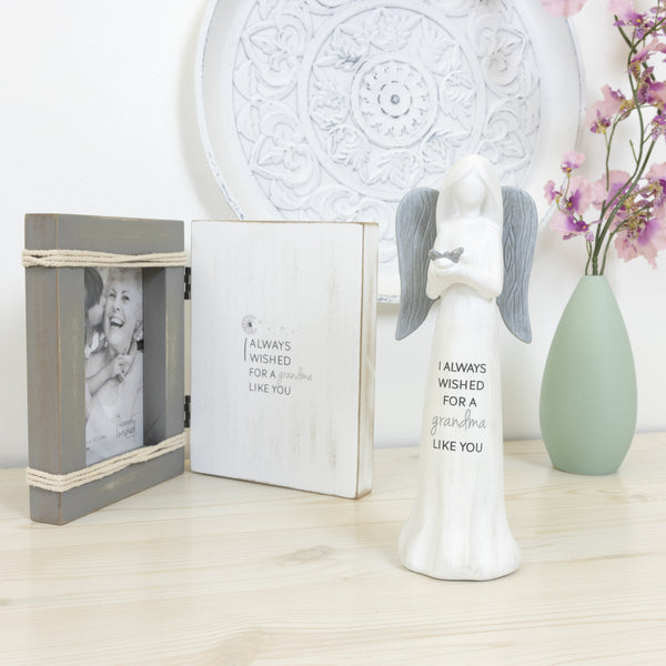 Pavilion Gift Company Grandma Like You 9" Angel Holding A Butterfly