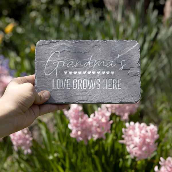 Pavilion Gift Company Grandma’s Love 7" X 4.25" Garden Stone