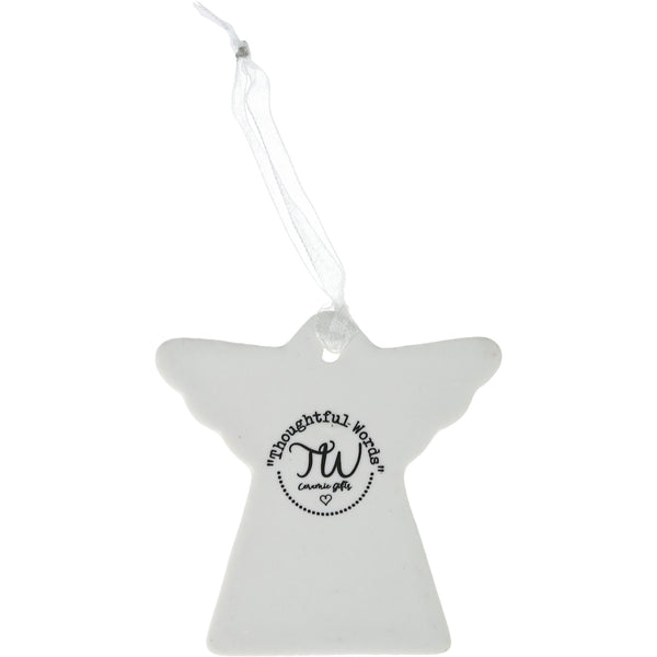 Pavilion Gift Company Grandmas 3" Hanging Angel Plaque