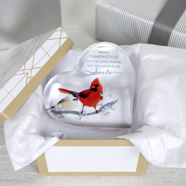 Pavilion Gift Company Grandmother 3.5" Acrylic Heart Plaque