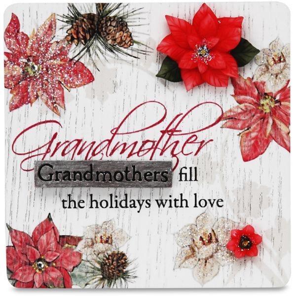 pavilion gift company Grandmother 3" x 3" Self-Standing Plaque