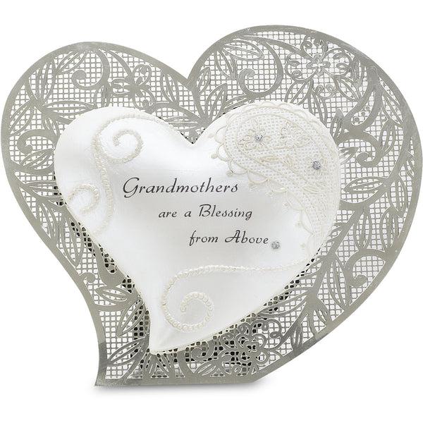 pavilion gift company Grandmother 4.5" Self-Standing Heart