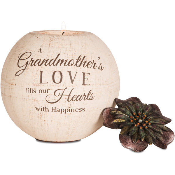 pavilion gift company Grandmother 5" Round Tealight Holder