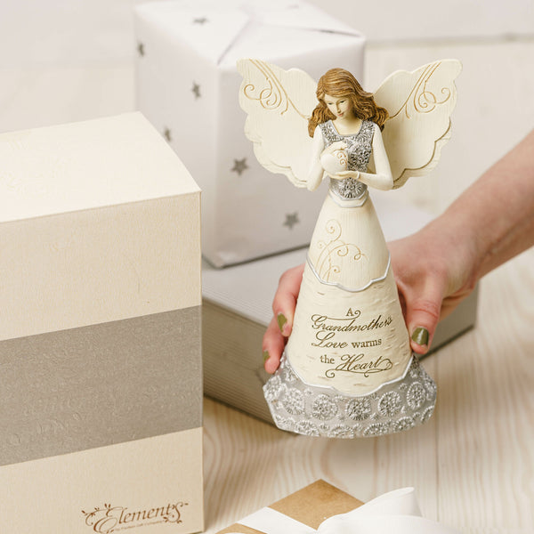Pavilion Gift Company Grandmother 8" Angel Holding Heart