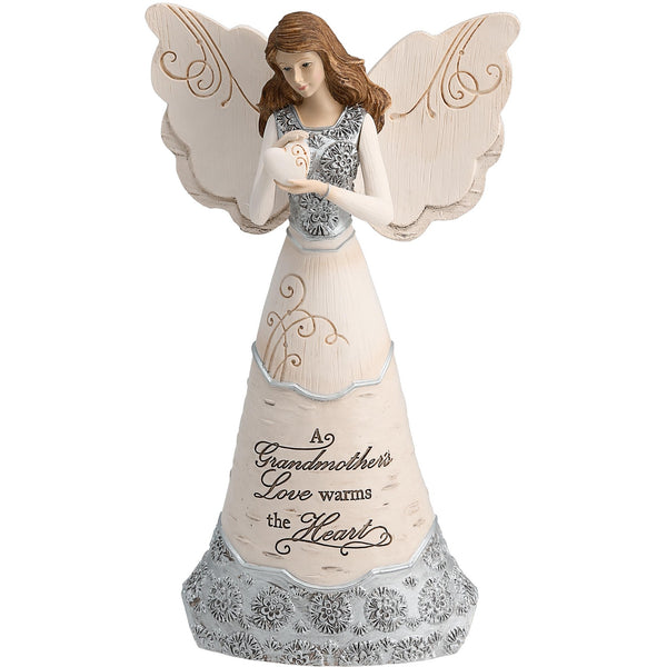 pavilion gift company Grandmother 8" Angel Holding Heart