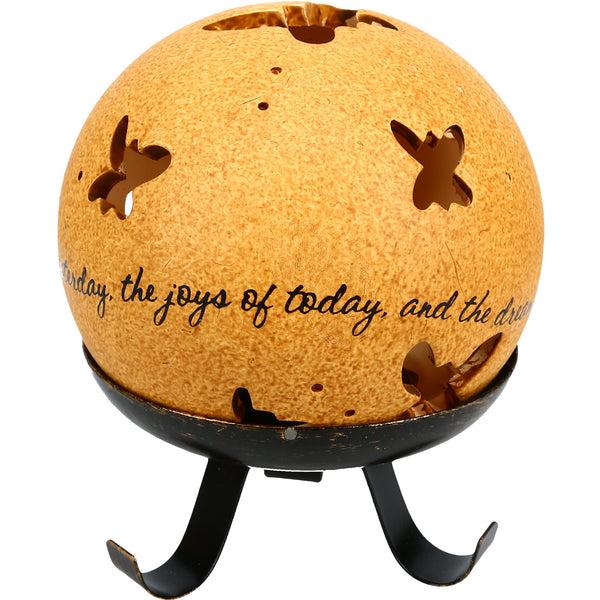 Pavilion Gift Company Grandmothers 4" Pierced Round Candle Holder