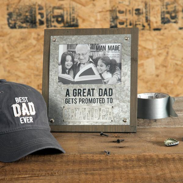 Pavilion Gift Company Grandpa 8.25" X 9" Frame (Holds 4" X 6" Photo)