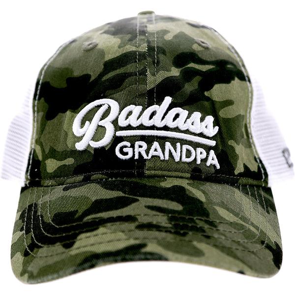 pavilion gift company Grandpa Green Camo Adjustable Mesh Hat