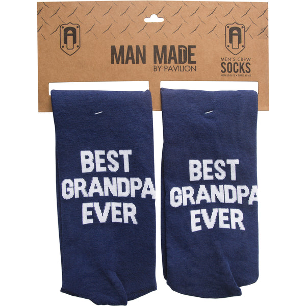 Pavilion Gift Company Grandpa Mens Cotton Blend Sock