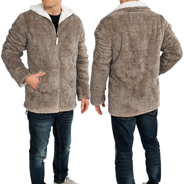 Pavilion Gift Company Grandpa S/M Men's Fleece Full Zip Sweatshirt