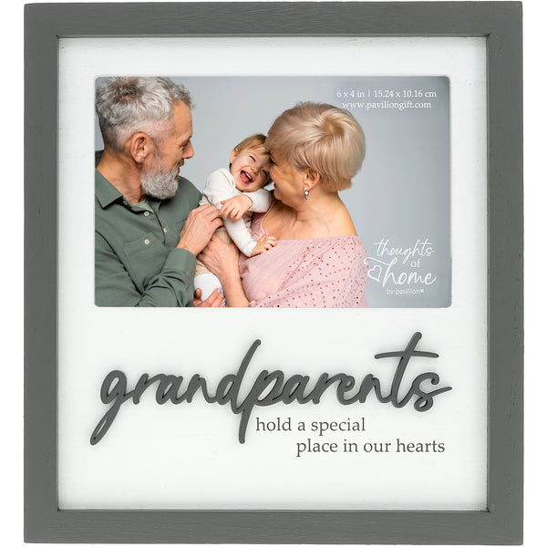 pavilion gift company Grandparents 7.75" x 8.25" Frame (Holds a 6" x 4" Photo)