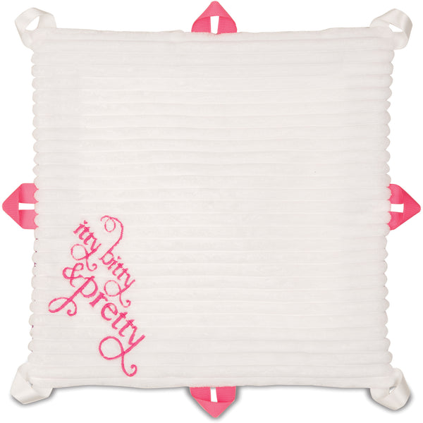 Pavilion Gift Company Grape Jelly 13" X 13" Lovie Blanket