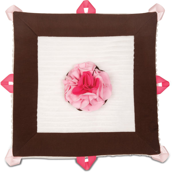 Pavilion Gift Company Grape Jelly 13" X 13" Lovie Blanket