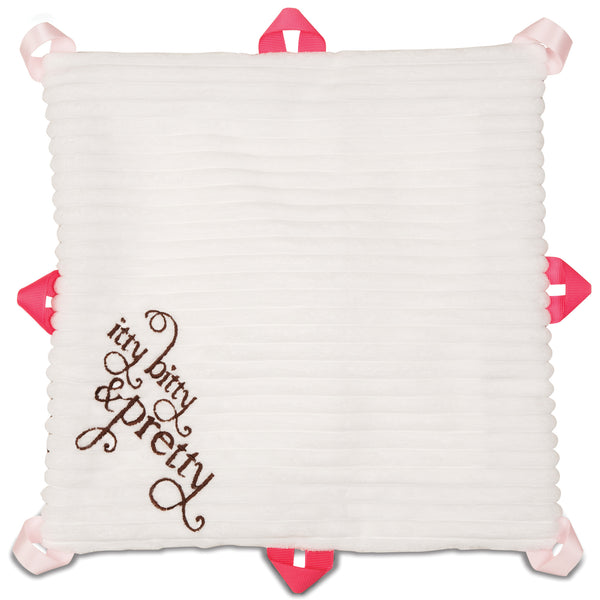 Pavilion Gift Company Grape Jelly 13" X 13" Lovie Blanket