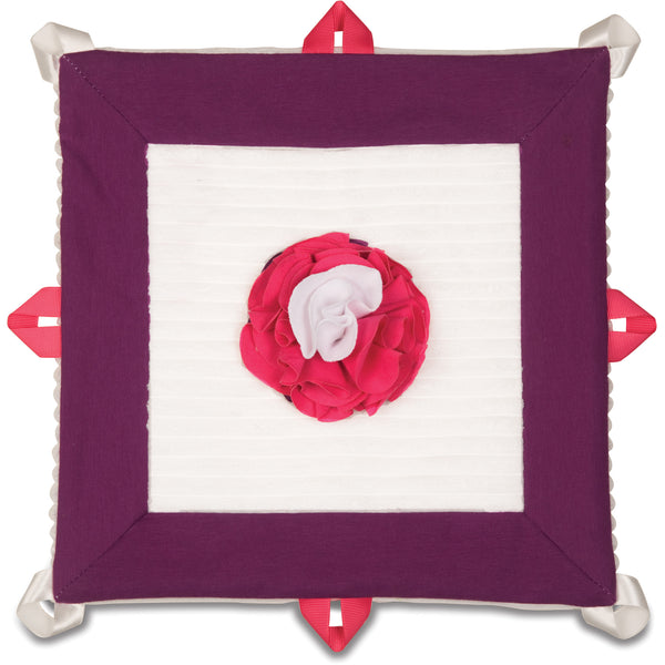 pavilion gift company Grape Jelly 13" x 13" Lovie Blanket