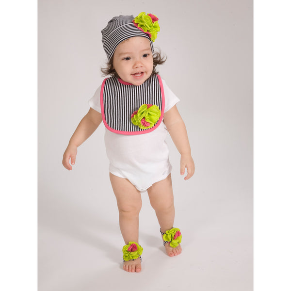 Pavilion Gift Company Grape Jelly Flower Hat 0-12 Months