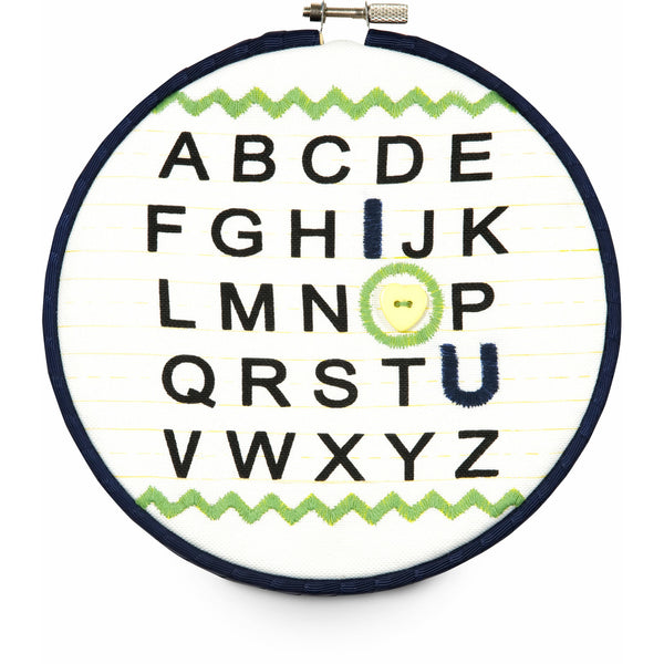 pavilion gift company Grasshopper I Love You Alphabet 6.75" Wall Covering