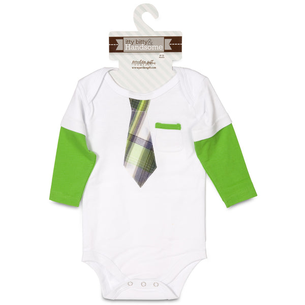 Pavilion Gift Company Grasshopper Long Sleeve Onesie (3-6 Months)