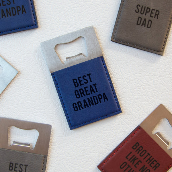 Pavilion Gift Company Great Grandpa 2" X 3.5" Bottle Opener Magnet