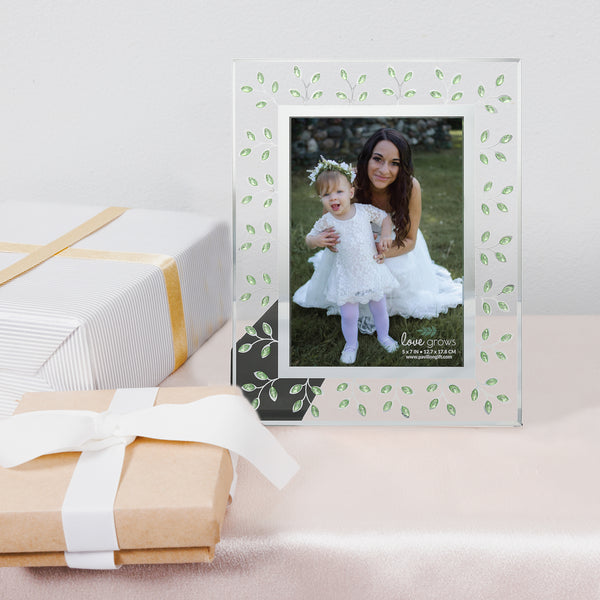 Pavilion Gift Company Green Gems 8" X 10" Frame (Holds 5" X 7" Photo)